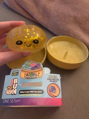 Golden glitter rare squishy bun mystery dumpling 5 below crazy fun